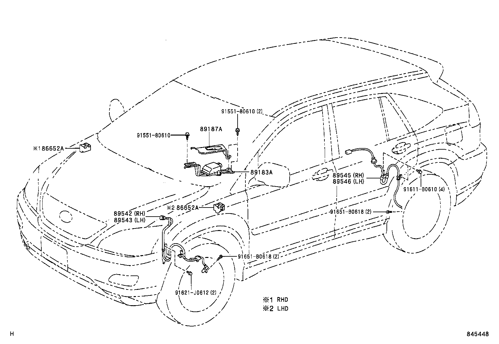 8954548030 TOYOTA