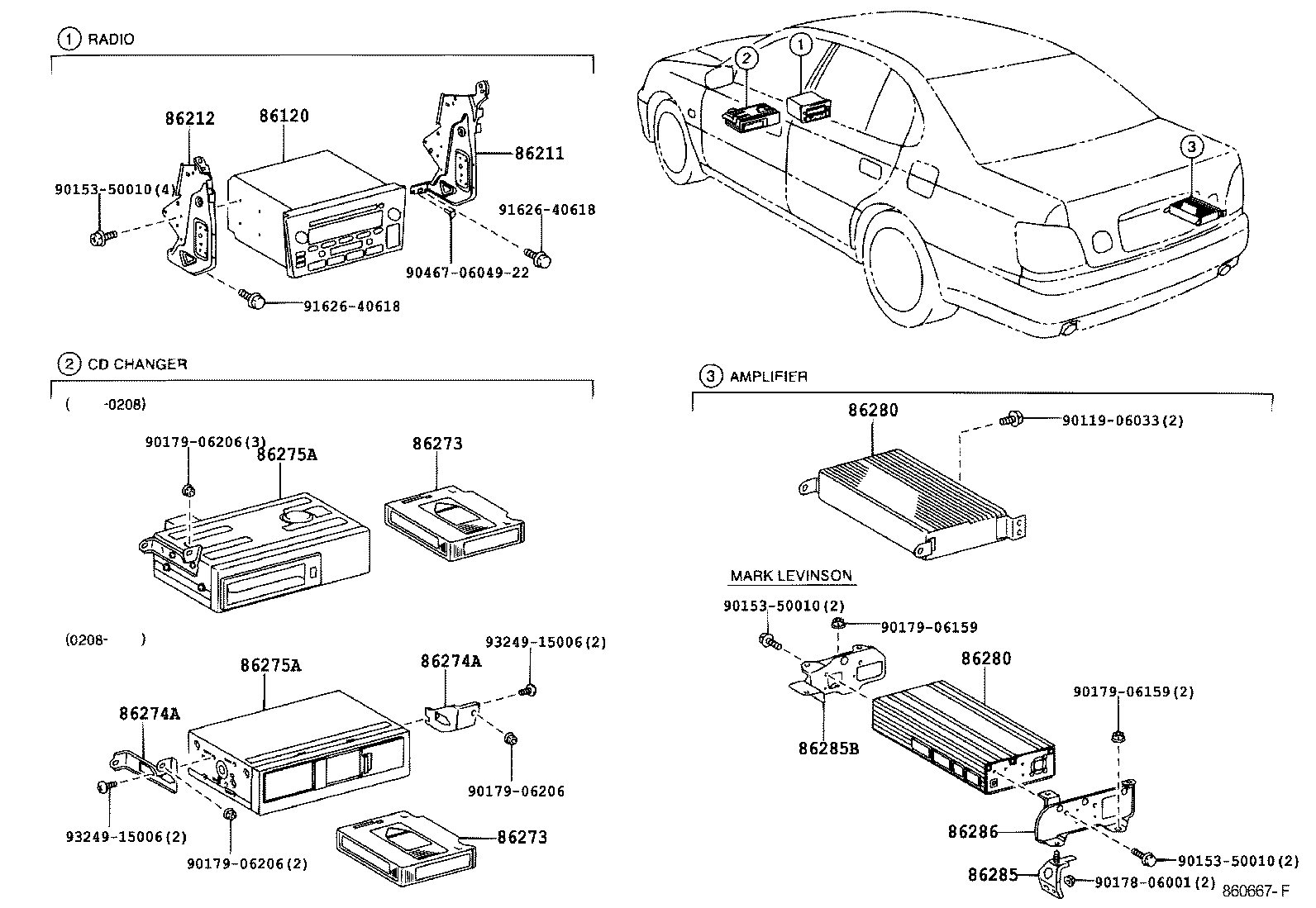 861203A593 TOYOTA