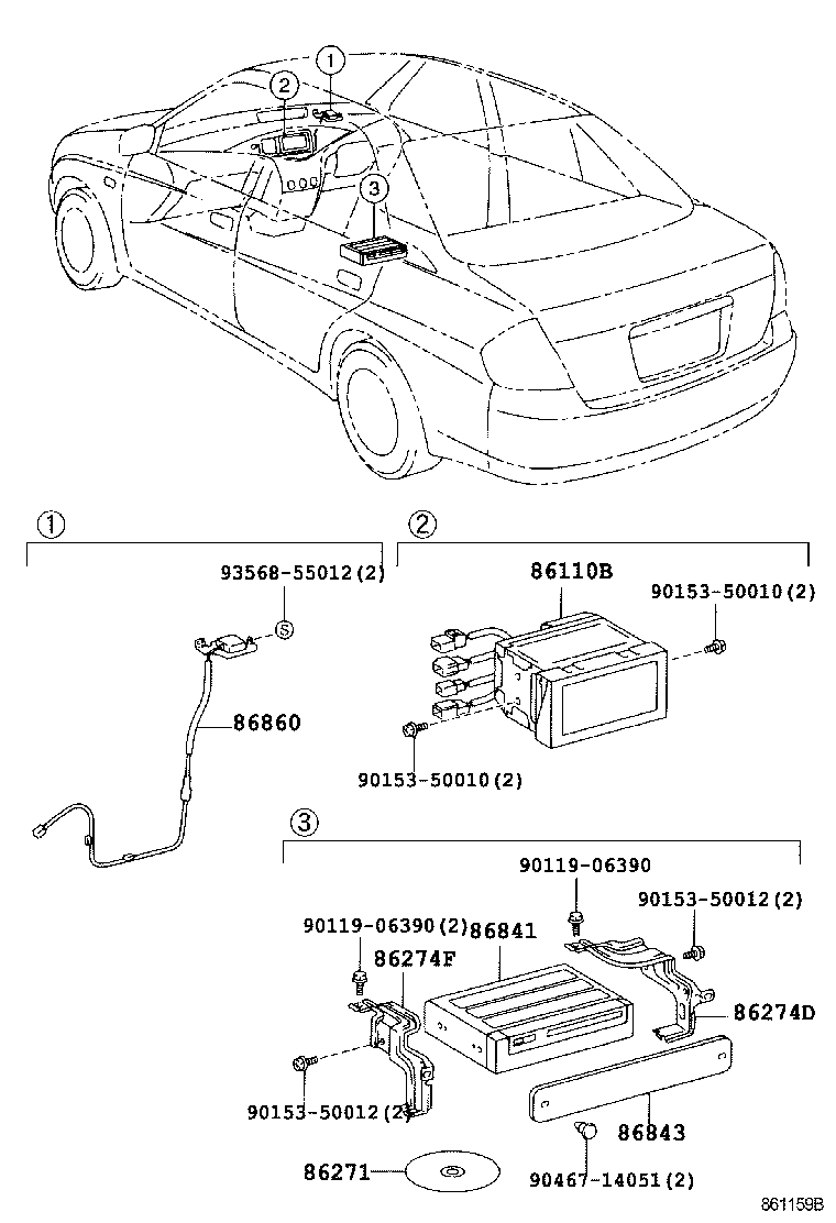 8684147030 TOYOTA