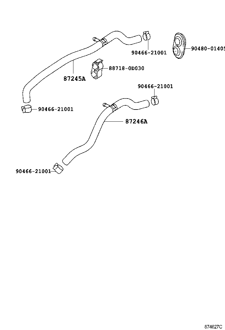 872090D030 TOYOTA