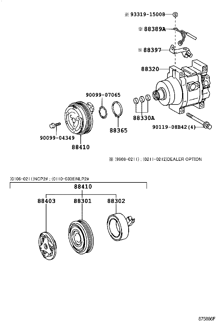 8836587201 TOYOTA