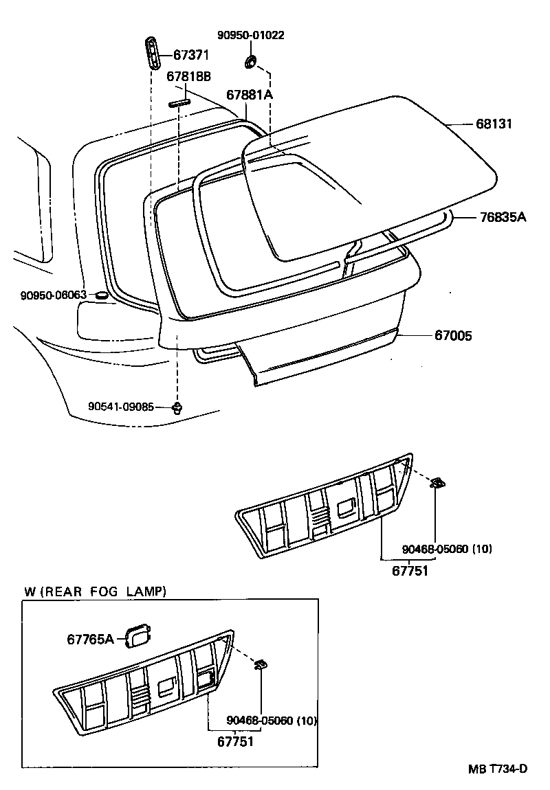 670051C120 TOYOTA