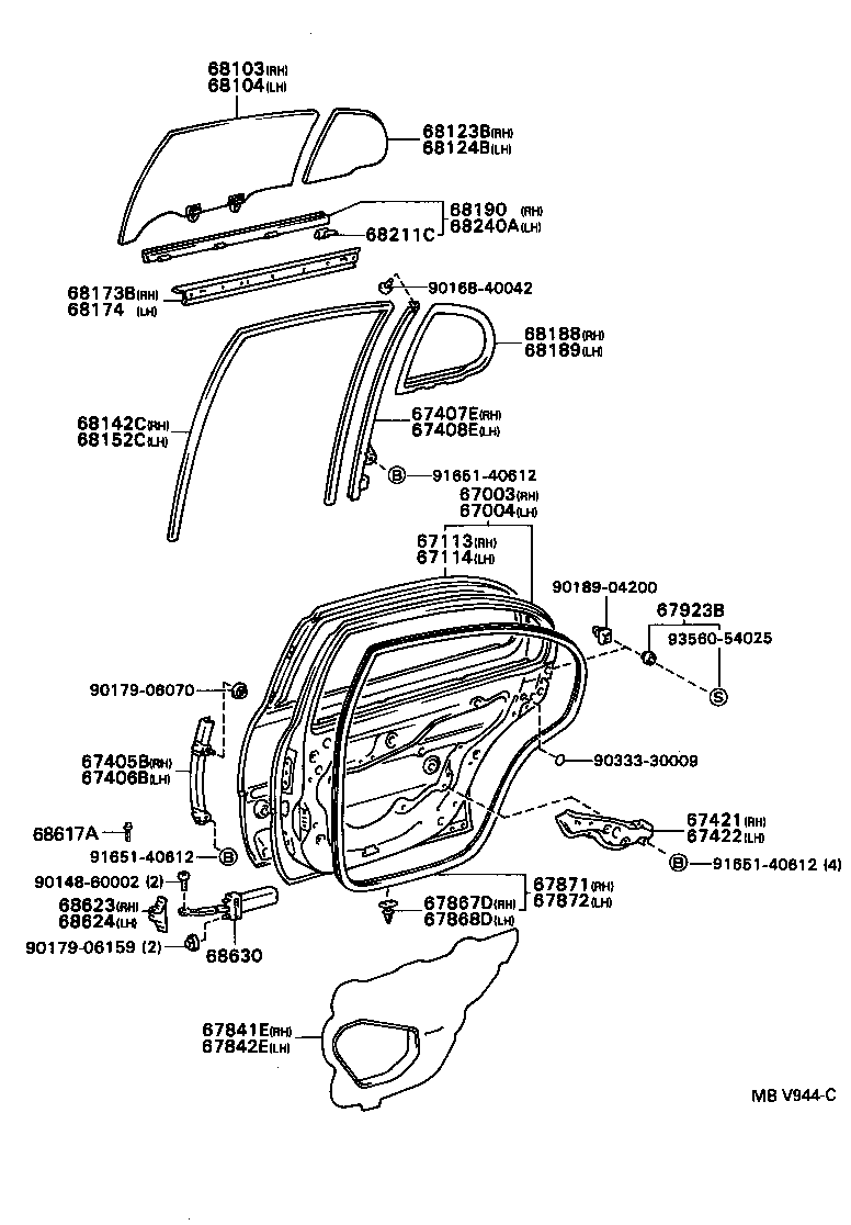 6740730120 TOYOTA