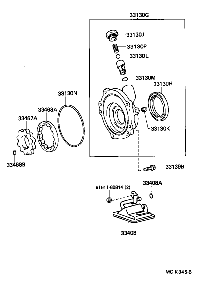 3346760010 TOYOTA