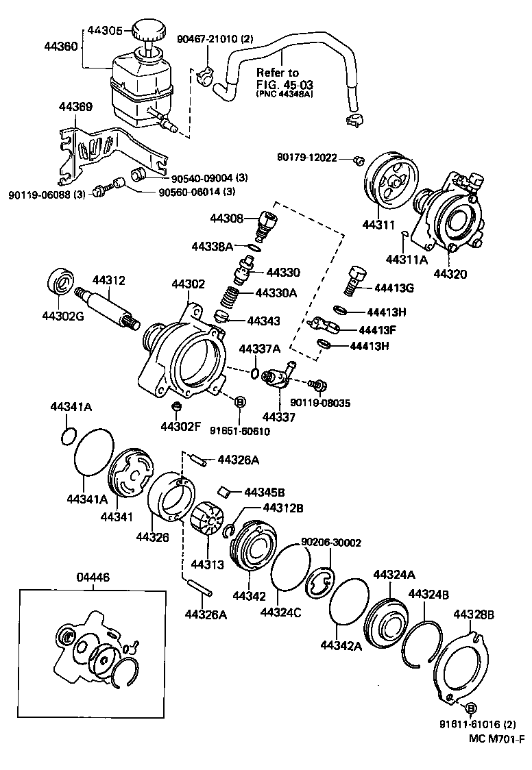 0444632022 TOYOTA