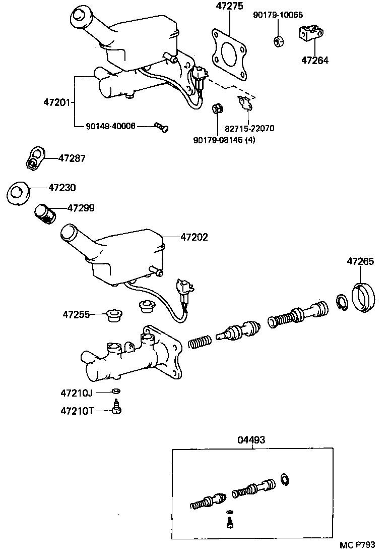 0449328080 TOYOTA