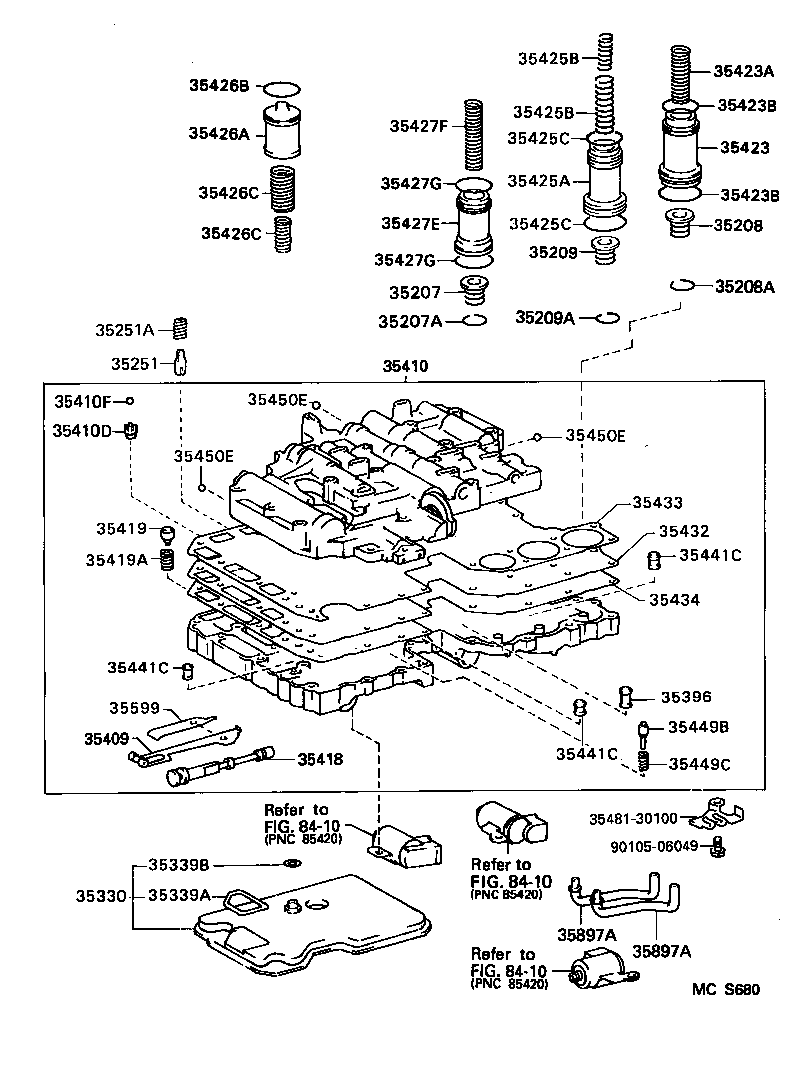 3543235190 TOYOTA