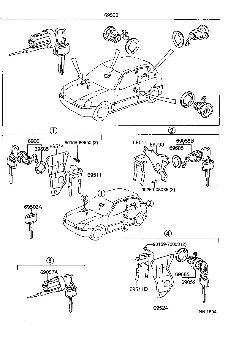 6951410020 TOYOTA