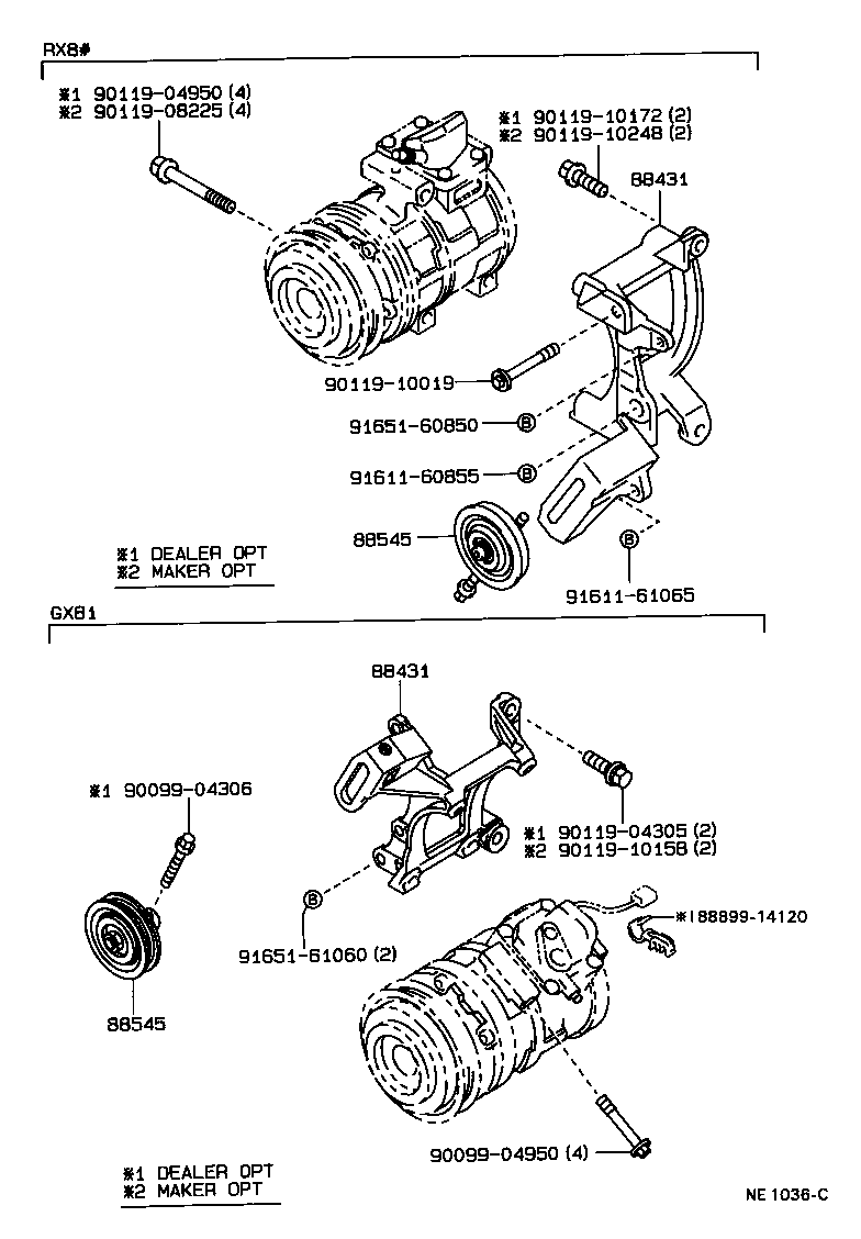 8834230010 TOYOTA