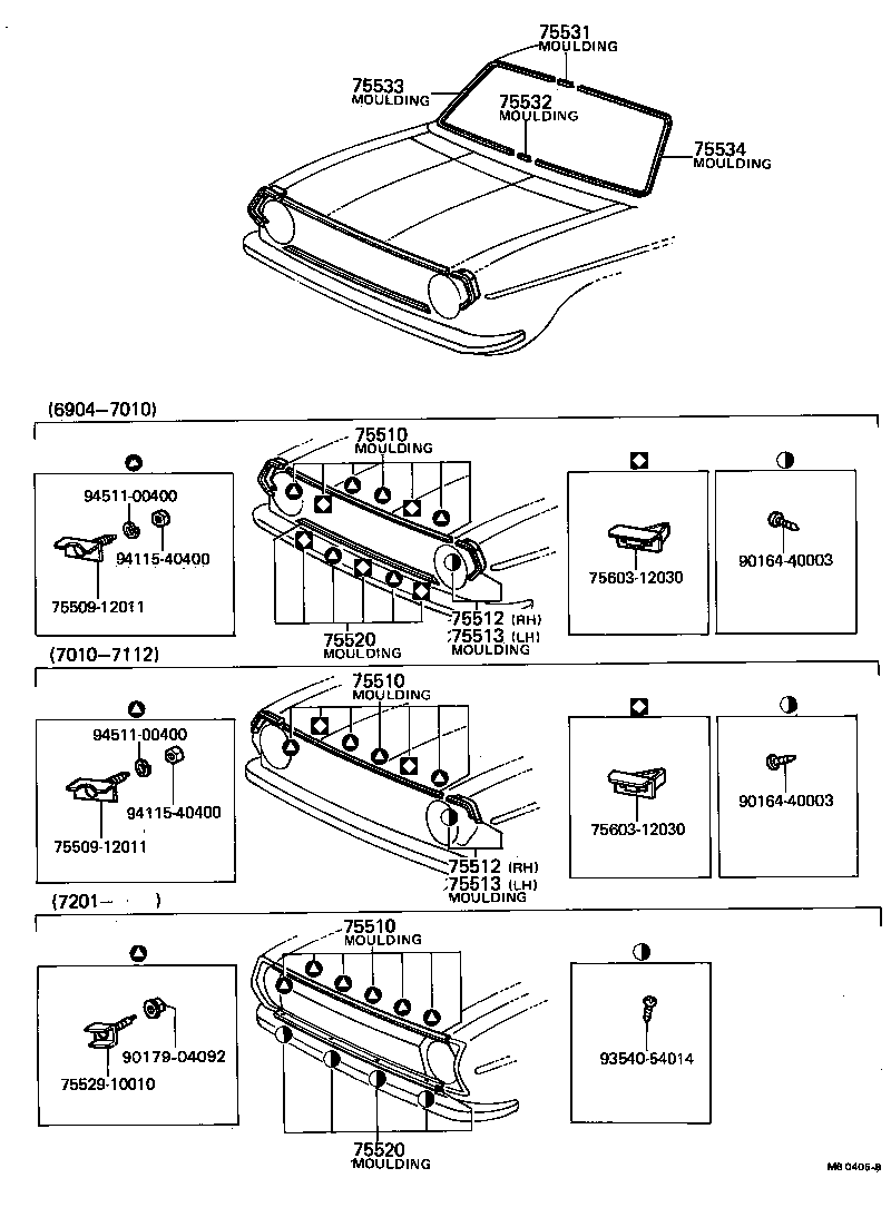 7551419027 TOYOTA