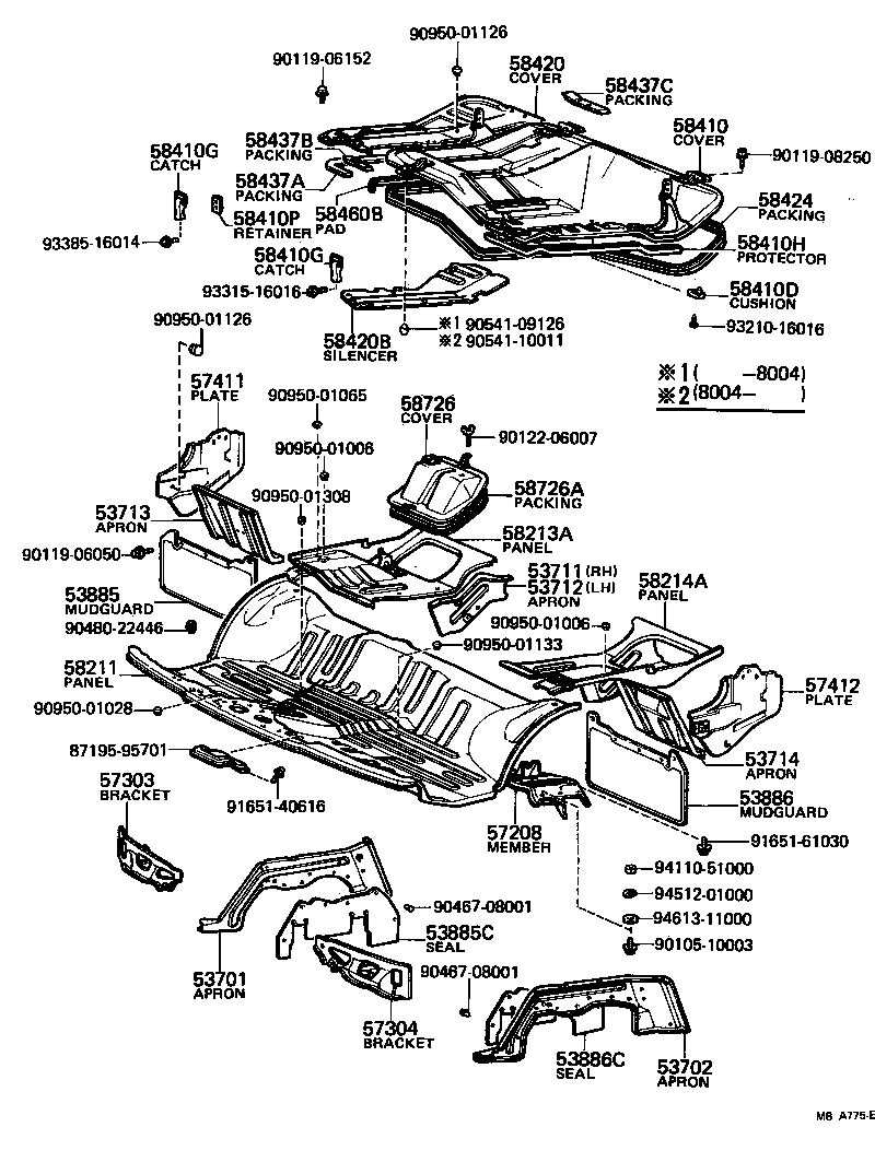 5806795700 TOYOTA