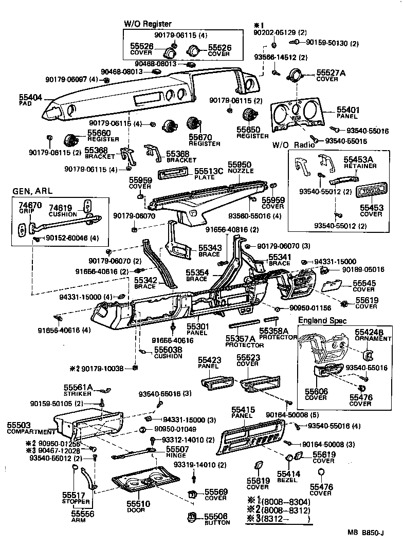 5535190A01 TOYOTA