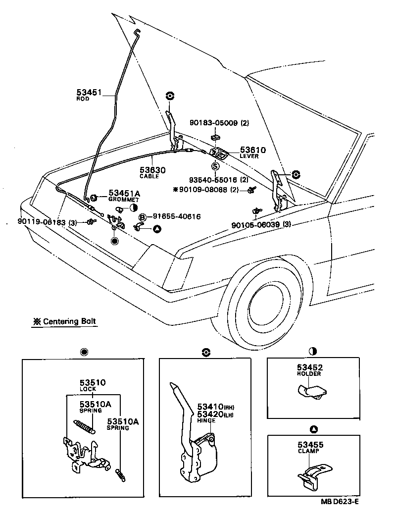 5345516010 TOYOTA