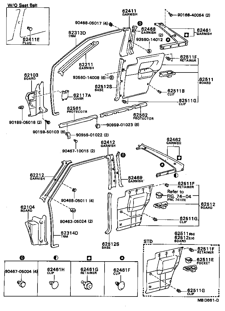 9046710019 TOYOTA