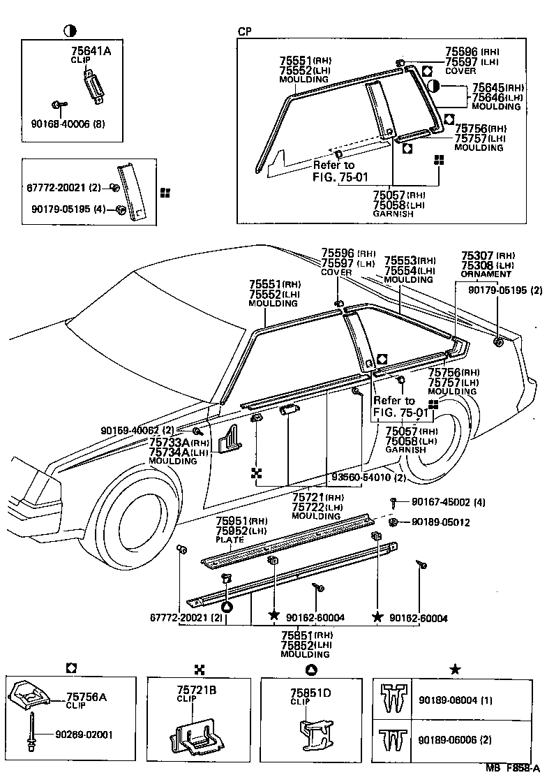 7555314180 TOYOTA