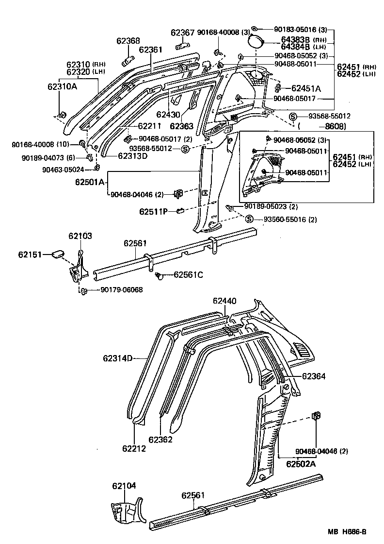 6238117010 TOYOTA