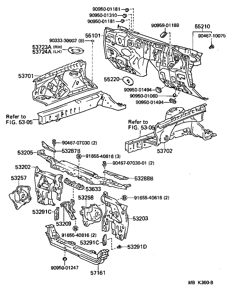 5320514100 TOYOTA