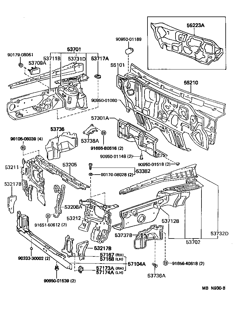 5522332060 TOYOTA