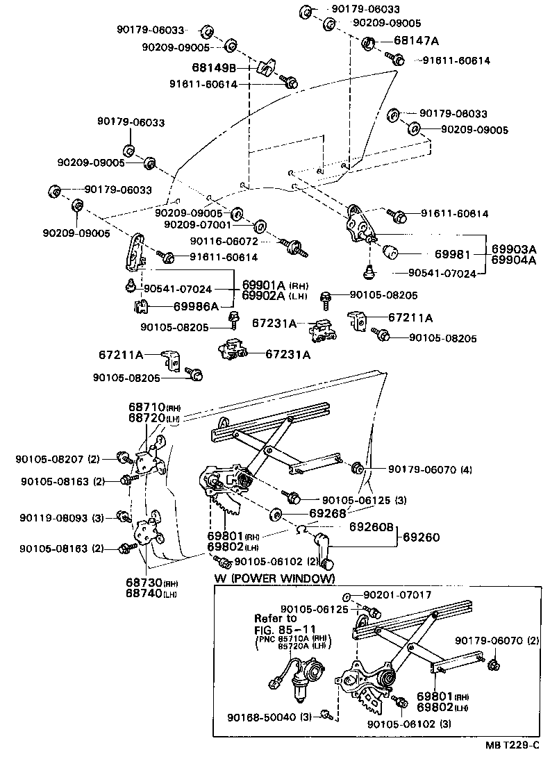 6721120120 TOYOTA