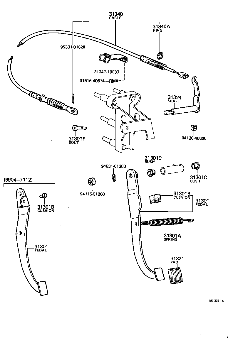 3138710010 TOYOTA