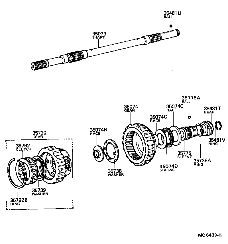 3573516010 TOYOTA