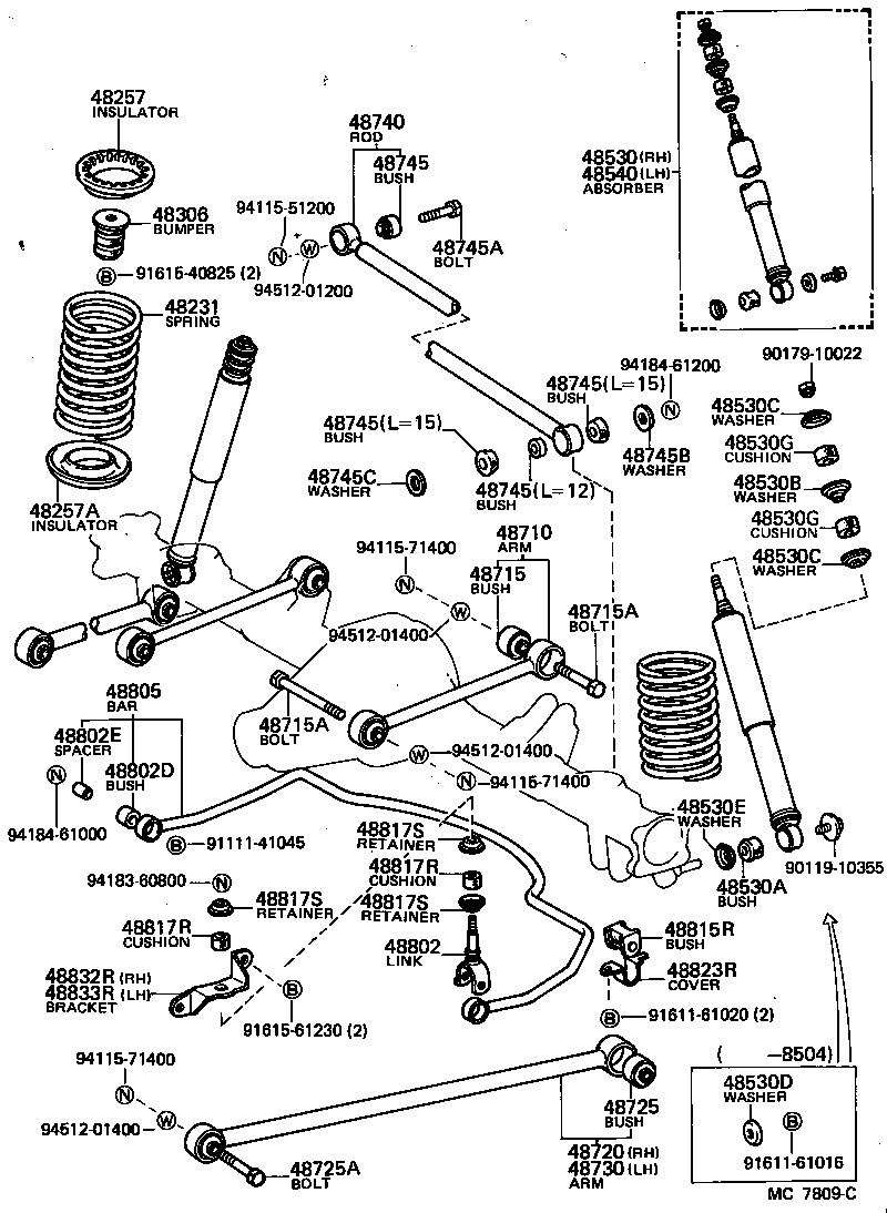 4872522030 TOYOTA