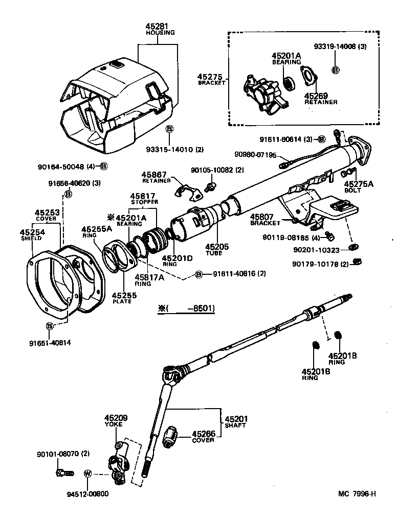 4551414030 TOYOTA