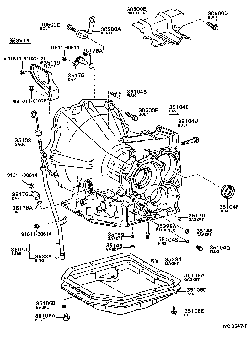 9165141016 TOYOTA