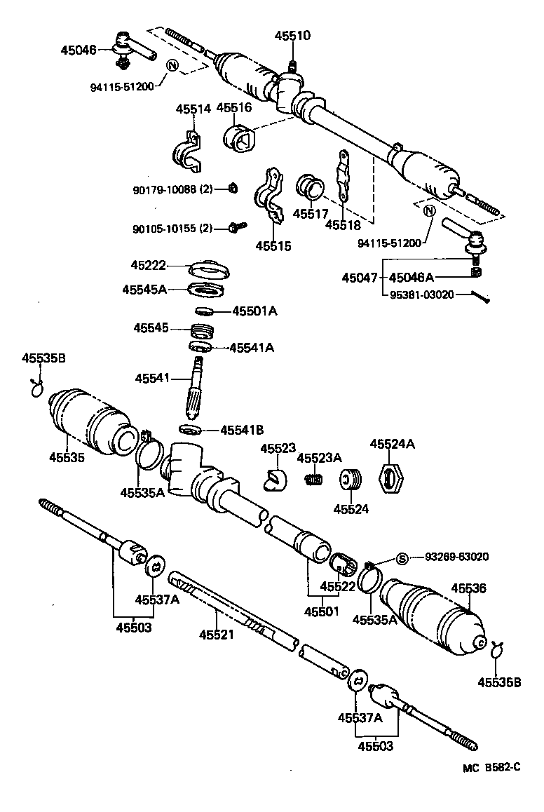 4551410020 TOYOTA