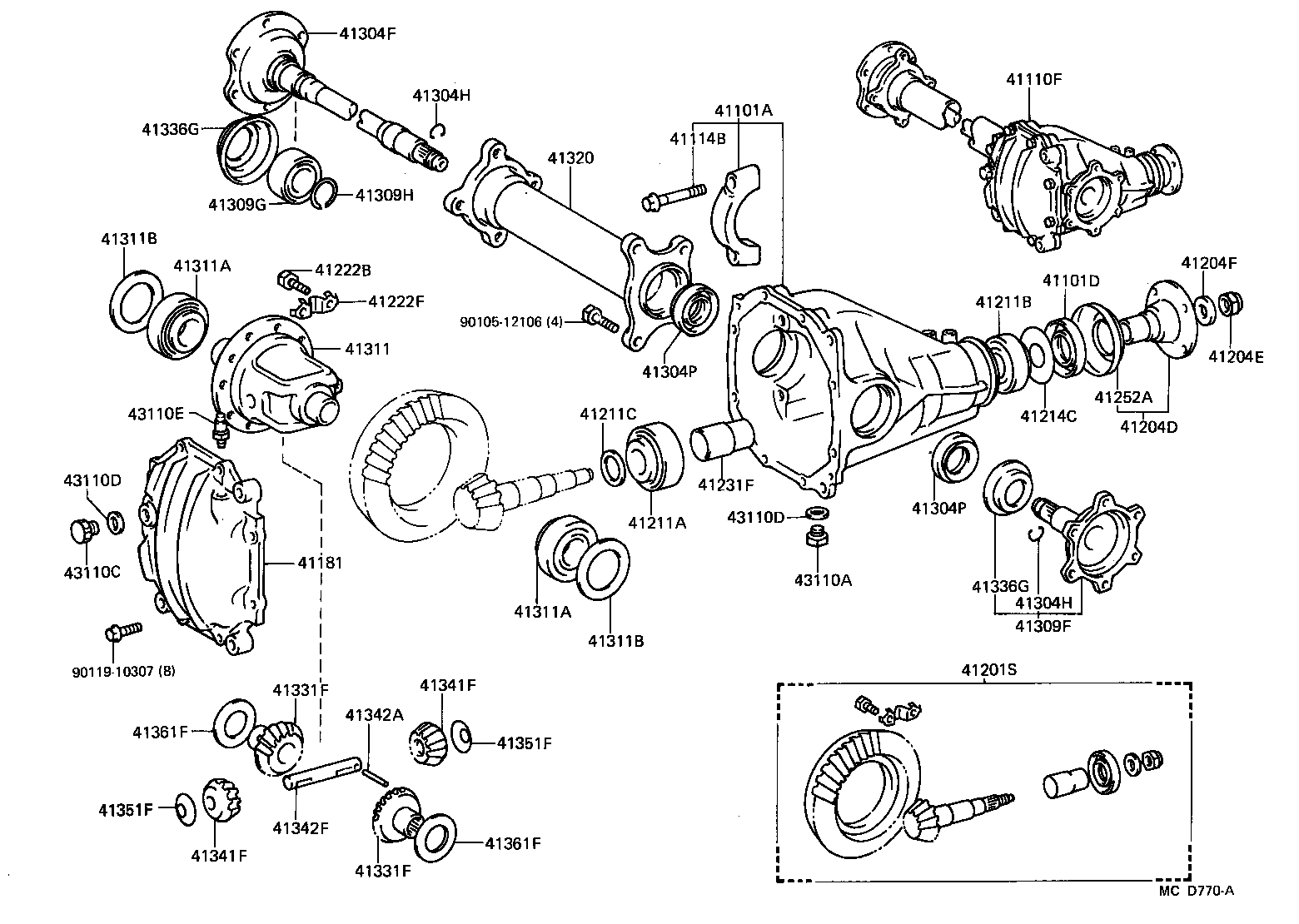 4111026060 TOYOTA