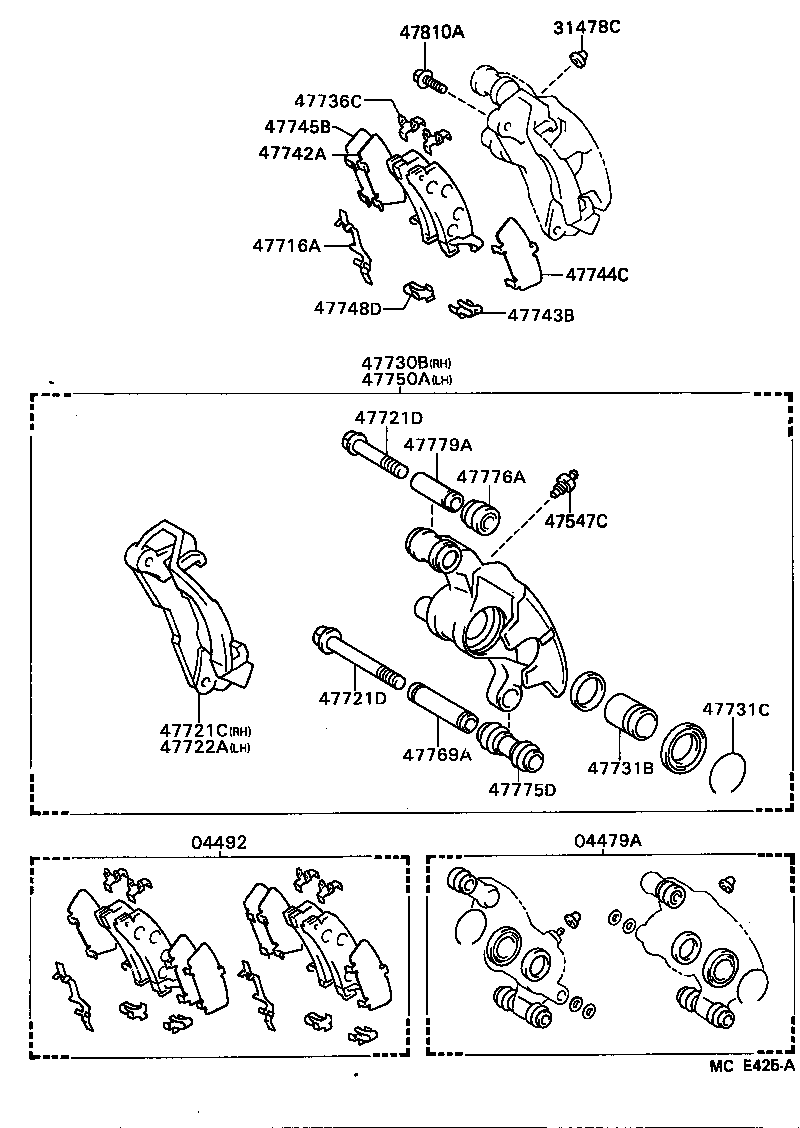 9095001538 TOYOTA