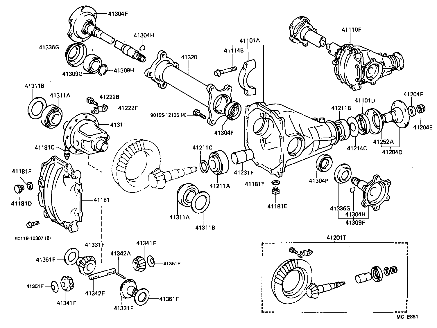 4111026140 TOYOTA