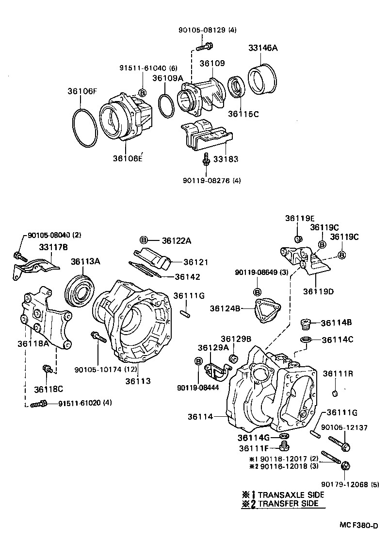 3611320020 TOYOTA