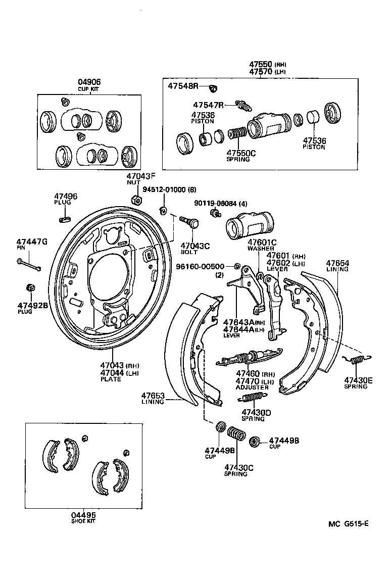 0449535141 TOYOTA