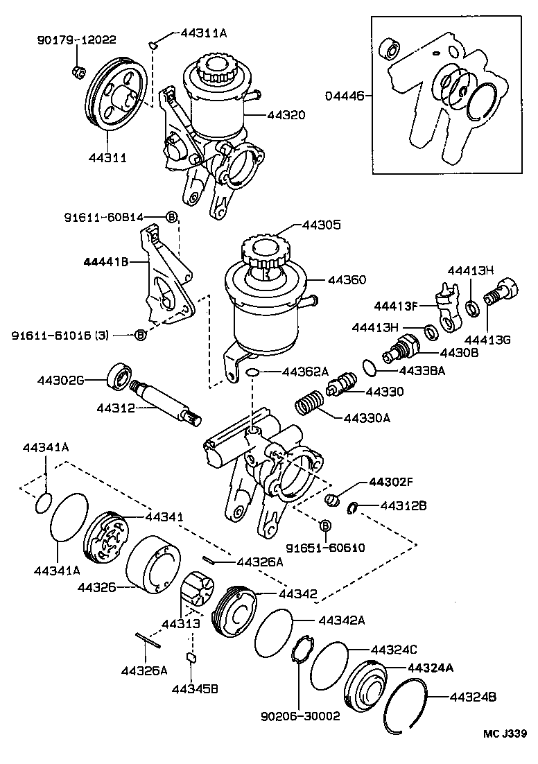 4433035141 TOYOTA