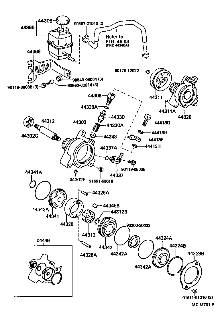 4432532290 TOYOTA