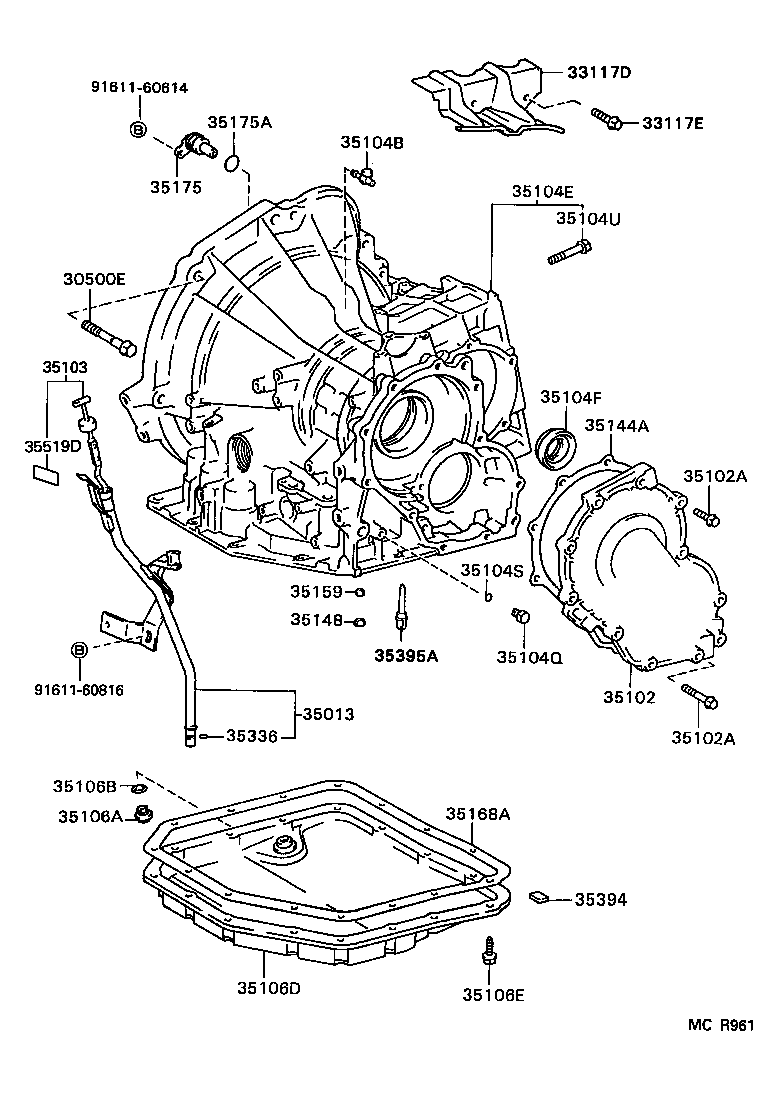 3501316241 TOYOTA