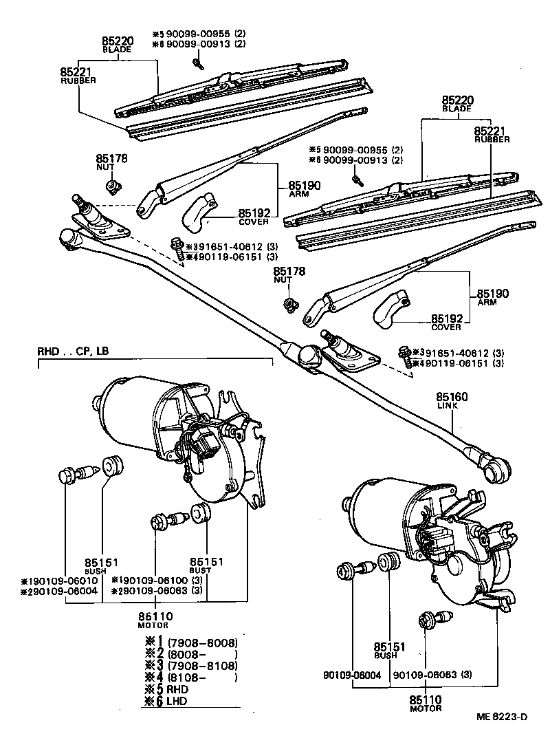 8516012260 TOYOTA