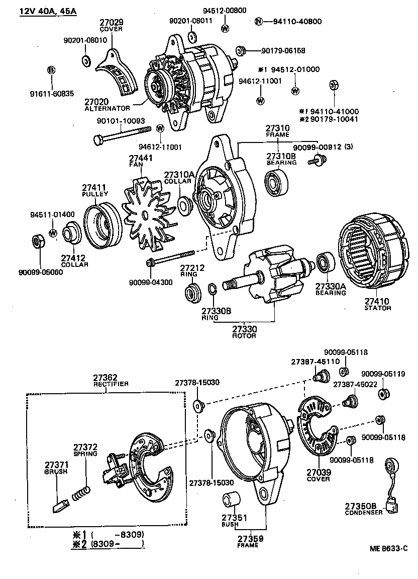 2741043040 TOYOTA