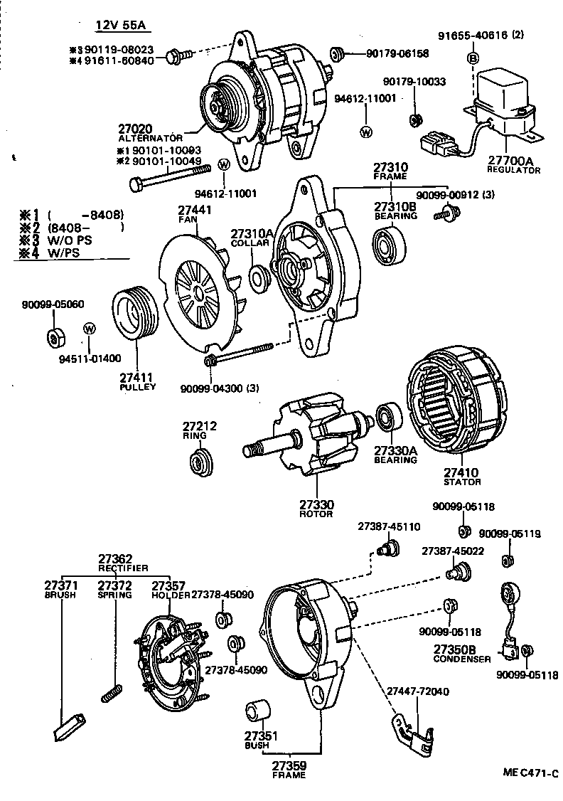 2741172110 TOYOTA