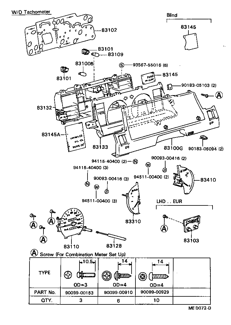 9541110016 TOYOTA