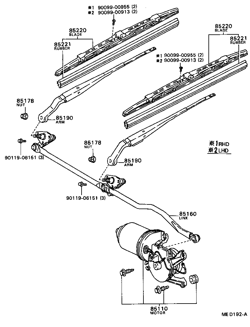 8516012410 TOYOTA