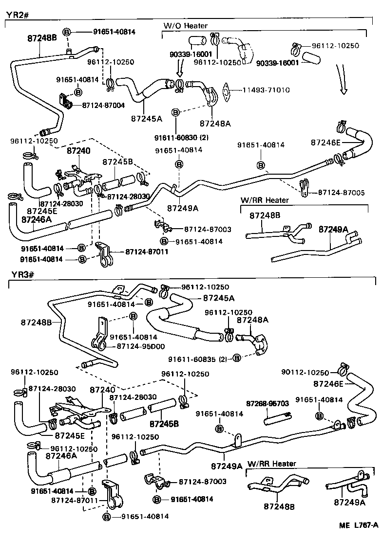 8720895D25 TOYOTA