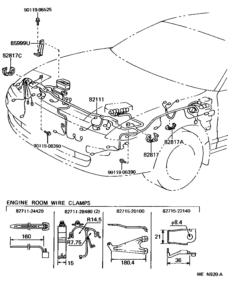 8298720030 TOYOTA