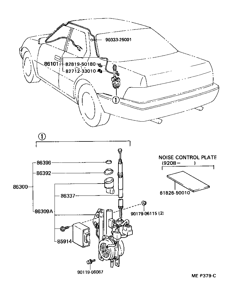 8633750010 TOYOTA