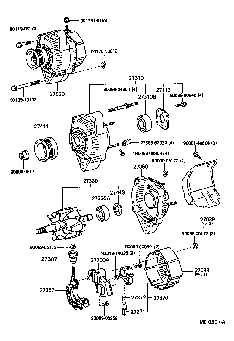 2738710080 TOYOTA