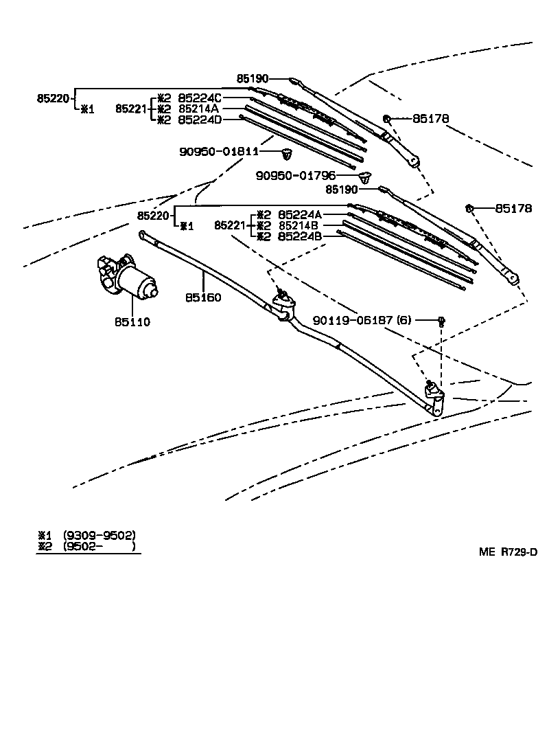 8522233070 TOYOTA