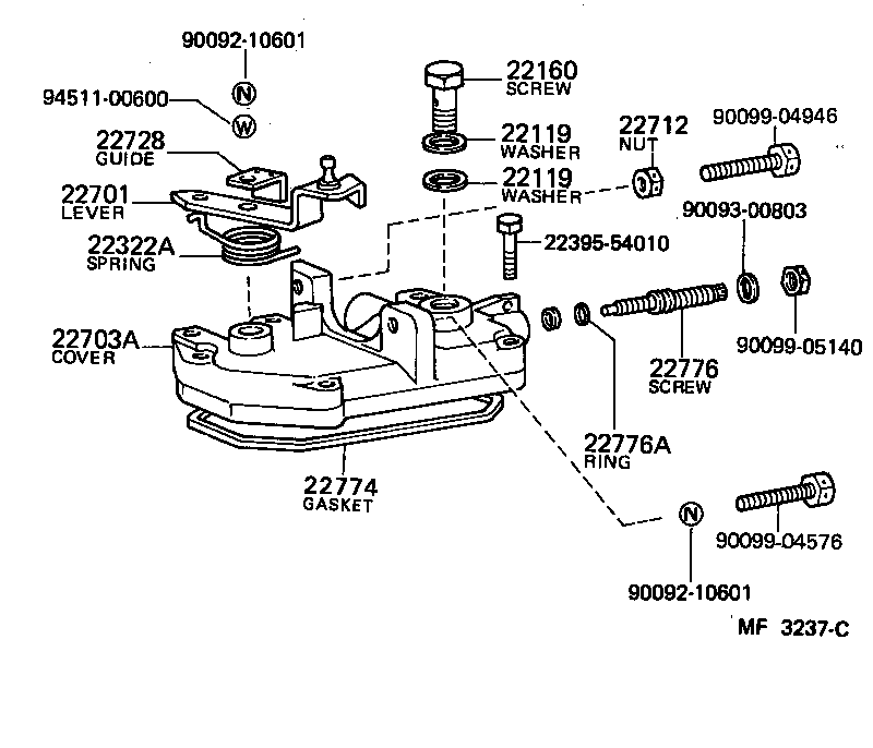 2274054320 TOYOTA