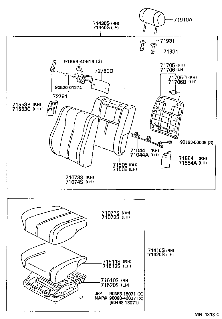 7202233040 TOYOTA