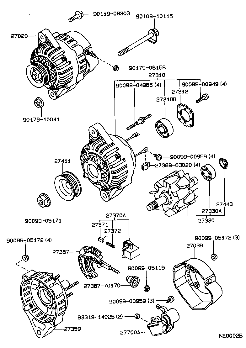 2738442010 TOYOTA